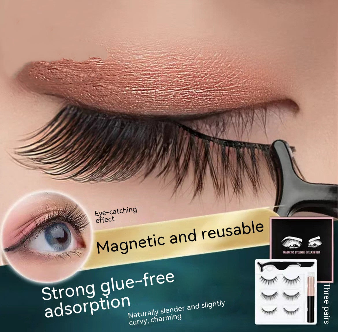 Magnetic Lash Magic Set – Easy, Glue-Free Glam