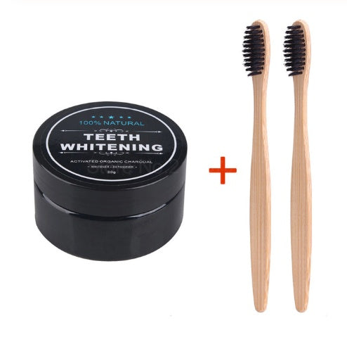 Coconut Charcoal Teeth Whitening Magic