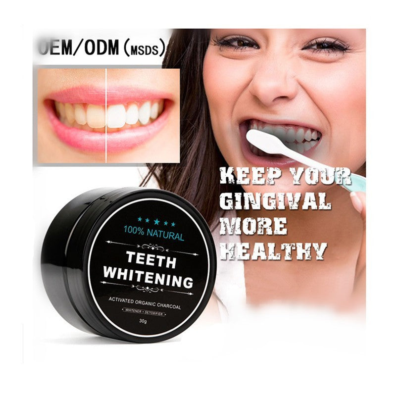 Coconut Charcoal Teeth Whitening Magic