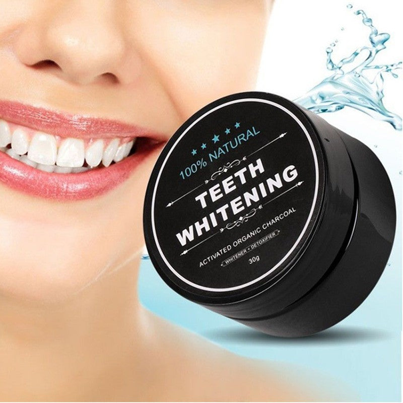 Coconut Charcoal Teeth Whitening Magic